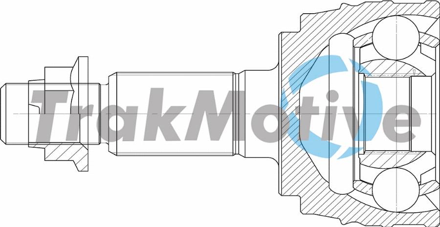 TrakMotive 40-0970 - Kit giunti, Semiasse autozon.pro