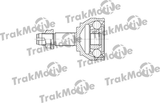 TrakMotive 40-0672 - Kit giunti, Semiasse autozon.pro