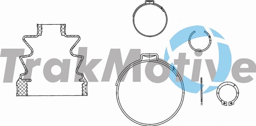 TrakMotive 50-0528 - Cuffia, Semiasse autozon.pro