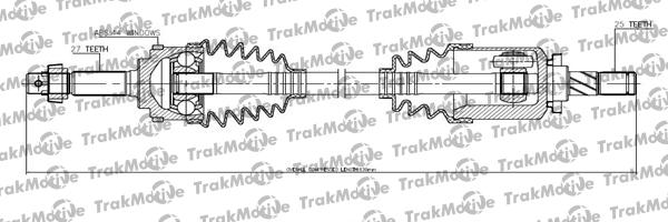 TrakMotive 30-1121 - Albero motore / Semiasse autozon.pro