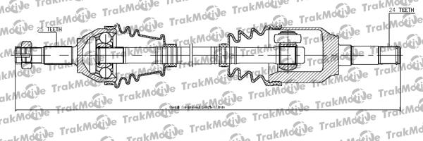 TrakMotive 30-1127 - Albero motore / Semiasse autozon.pro