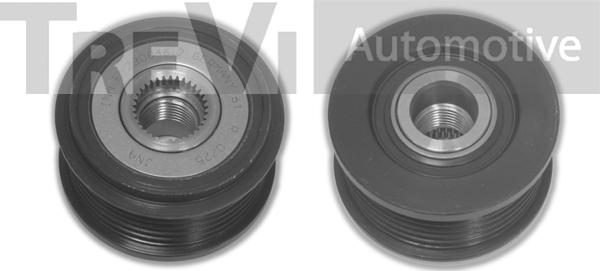 Trevi Automotive AP1007 - Puleggia cinghia, Alternatore autozon.pro