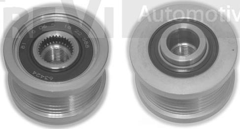 Trevi Automotive AP1195 - Puleggia cinghia, Alternatore autozon.pro