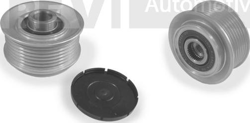 Trevi Automotive AP1113 - Puleggia cinghia, Alternatore autozon.pro