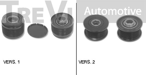 Trevi Automotive AP1175 - Puleggia cinghia, Alternatore autozon.pro