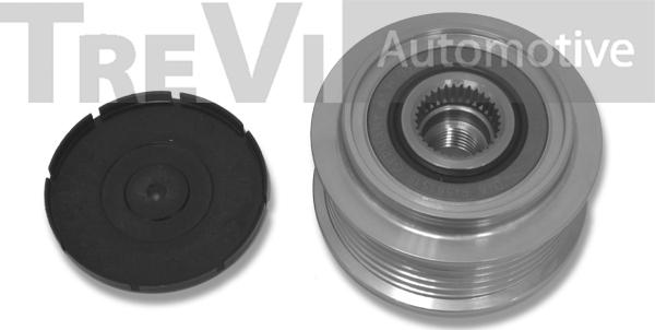 Trevi Automotive AP1204 - Puleggia cinghia, Alternatore autozon.pro