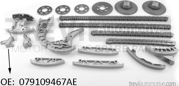 Trevi Automotive KC1092 - Kit catena distribuzione autozon.pro