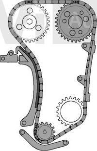 Trevi Automotive KC1045 - Kit catena distribuzione autozon.pro