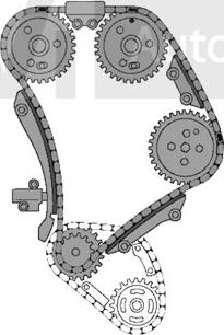 Trevi Automotive KC1042 - Kit catena distribuzione autozon.pro