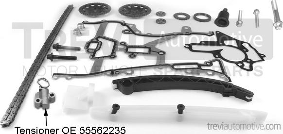 Trevi Automotive KC1143 - Kit catena distribuzione autozon.pro