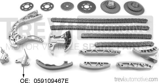 Trevi Automotive KC1152 - Kit catena distribuzione autozon.pro