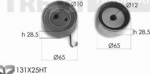 Trevi Automotive KD1444 - Kit cinghie dentate autozon.pro