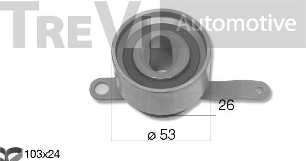 Trevi Automotive KD1482 - Kit cinghie dentate autozon.pro