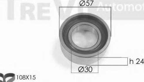 Trevi Automotive KD1048 - Kit cinghie dentate autozon.pro