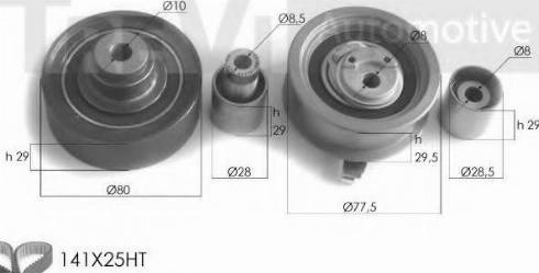 Trevi Automotive KD1101 - Kit cinghie dentate autozon.pro