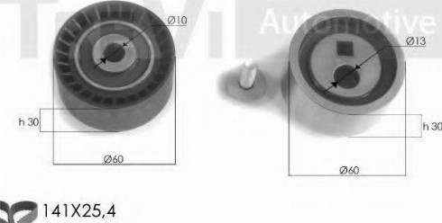 Trevi Automotive KD1108 - Kit cinghie dentate autozon.pro