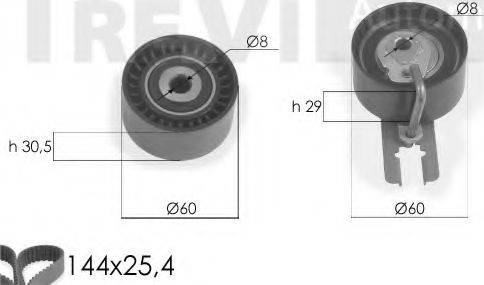 Trevi Automotive KD1239 - Kit cinghie dentate autozon.pro