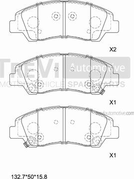 GEELY 4050047700 - Kit pastiglie freno, Freno a disco autozon.pro