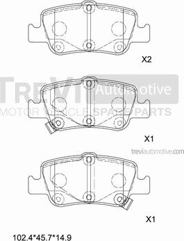 BOSCH 0 986 495 417 - Kit pastiglie freno, Freno a disco autozon.pro