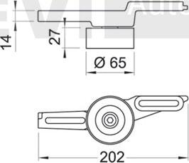 Trevi Automotive TA1061 - Galoppino / Guidacinghia, Cinghia Poly-V autozon.pro