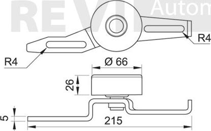 Trevi Automotive TA1033 - Galoppino / Guidacinghia, Cinghia Poly-V autozon.pro