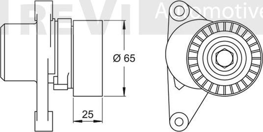 Trevi Automotive TA1890 - Tendicinghia, Cinghia Poly-V autozon.pro