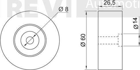 Trevi Automotive TA1347 - Galoppino / Guidacinghia, Cinghia Poly-V autozon.pro