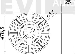 Trevi Automotive TA2089 - Galoppino / Guidacinghia, Cinghia Poly-V autozon.pro