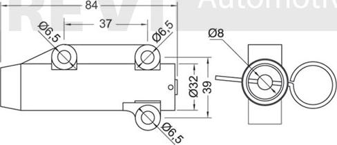 Trevi Automotive TD1558 - Smorzatore vibrazioni, Cinghia dentata autozon.pro