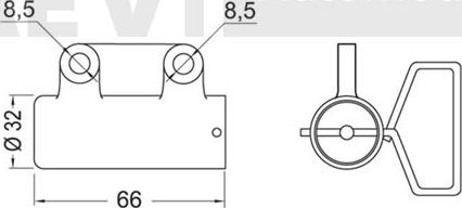 Trevi Automotive TD1689 - Smorzatore vibrazioni, Cinghia dentata autozon.pro