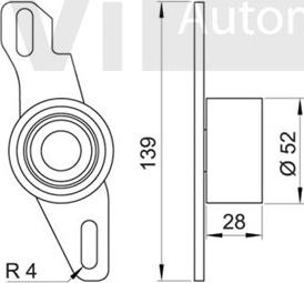 Trevi Automotive TD1068 - Rullo tenditore, Cinghia dentata autozon.pro