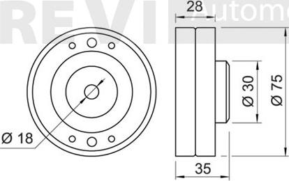 Trevi Automotive TD1032 - Galoppino / Guidacinghia, Cinghia dentata autozon.pro