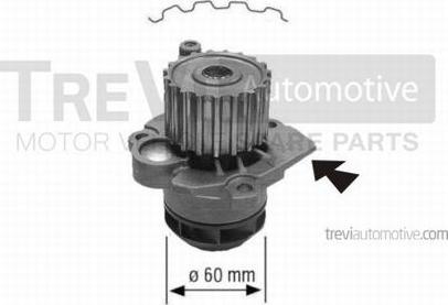 Trevi Automotive TP975 - Pompa acqua autozon.pro