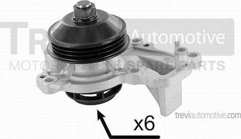 Trevi Automotive TP1339 - Pompa acqua autozon.pro