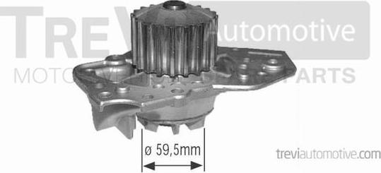 Trevi Automotive TP356 - Pompa acqua autozon.pro