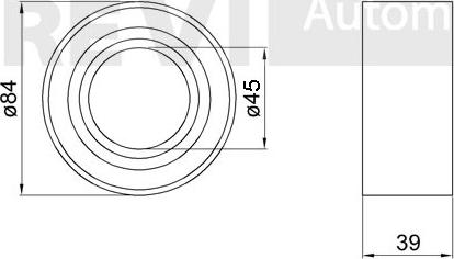 Trevi Automotive WB1961 - Kit cuscinetto ruota autozon.pro