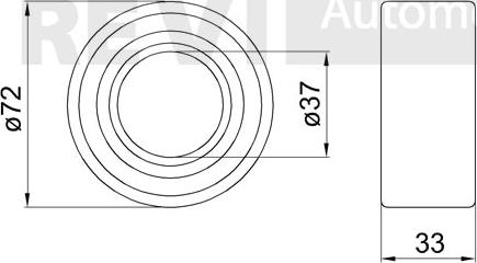 Trevi Automotive WB1967 - Kit cuscinetto ruota autozon.pro