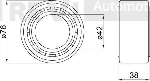 Trevi Automotive WB1409 - Kit cuscinetto ruota autozon.pro