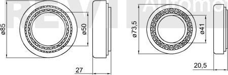 Trevi Automotive WB1502 - Kit cuscinetto ruota autozon.pro