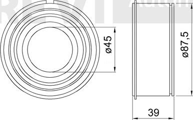 Trevi Automotive WB1605 - Kit cuscinetto ruota autozon.pro