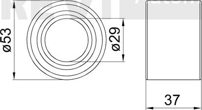 Trevi Automotive WB1627 - Kit cuscinetto ruota autozon.pro