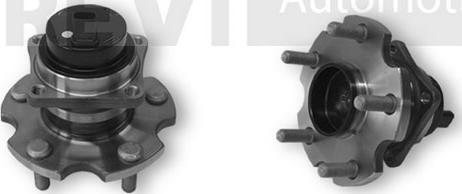 Trevi Automotive WB1010 - Kit cuscinetto ruota autozon.pro