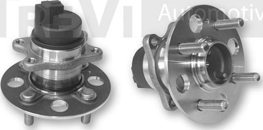 Trevi Automotive WB1190 - Kit cuscinetto ruota autozon.pro