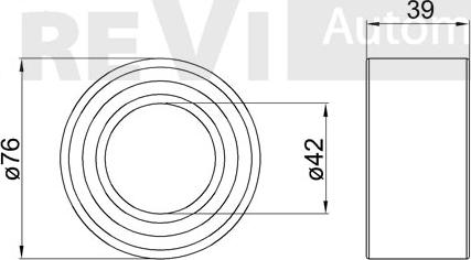 Trevi Automotive WB1141 - Kit cuscinetto ruota autozon.pro