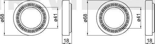 Trevi Automotive WB1399 - Kit cuscinetto ruota autozon.pro