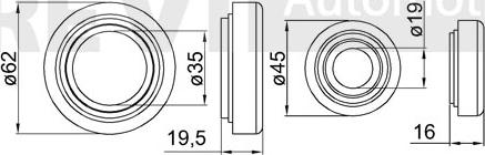 Trevi Automotive WB1332 - Kit cuscinetto ruota autozon.pro