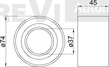 Trevi Automotive WB1216 - Kit cuscinetto ruota autozon.pro