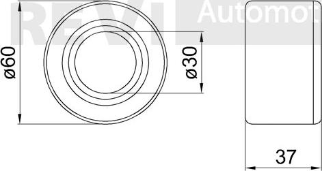 Trevi Automotive WB2052 - Kit cuscinetto ruota autozon.pro