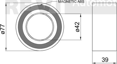 Trevi Automotive WB2084 - Kit cuscinetto ruota autozon.pro