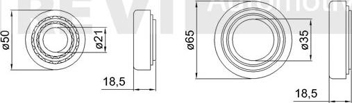 Trevi Automotive WB2179 - Kit cuscinetto ruota autozon.pro